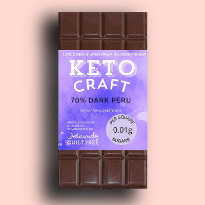 70% Dark Chocolate bar (100g)