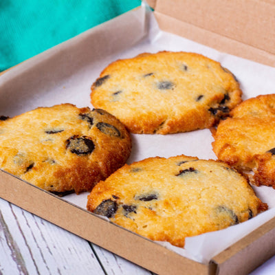 Chocolate Chip Keto Cookies - Box of 4 cookies Subscription Only