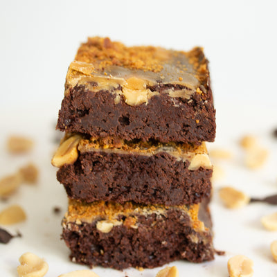 Our newest Deliciously Guilt Free flavour- Chocolate Peanut Keto Brownie