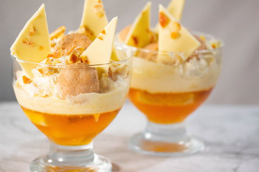 Keto Trifle - Orange and Amaretti biscuit Trifle