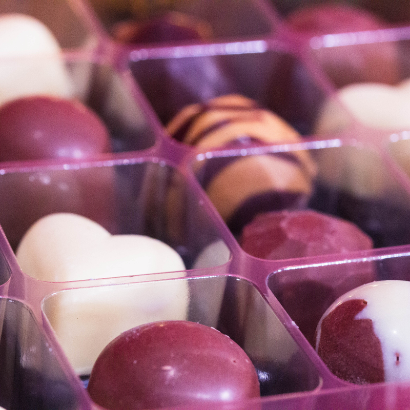 Luxury Advent Chocolates (Assorted box of 24 low sugar chocolates)