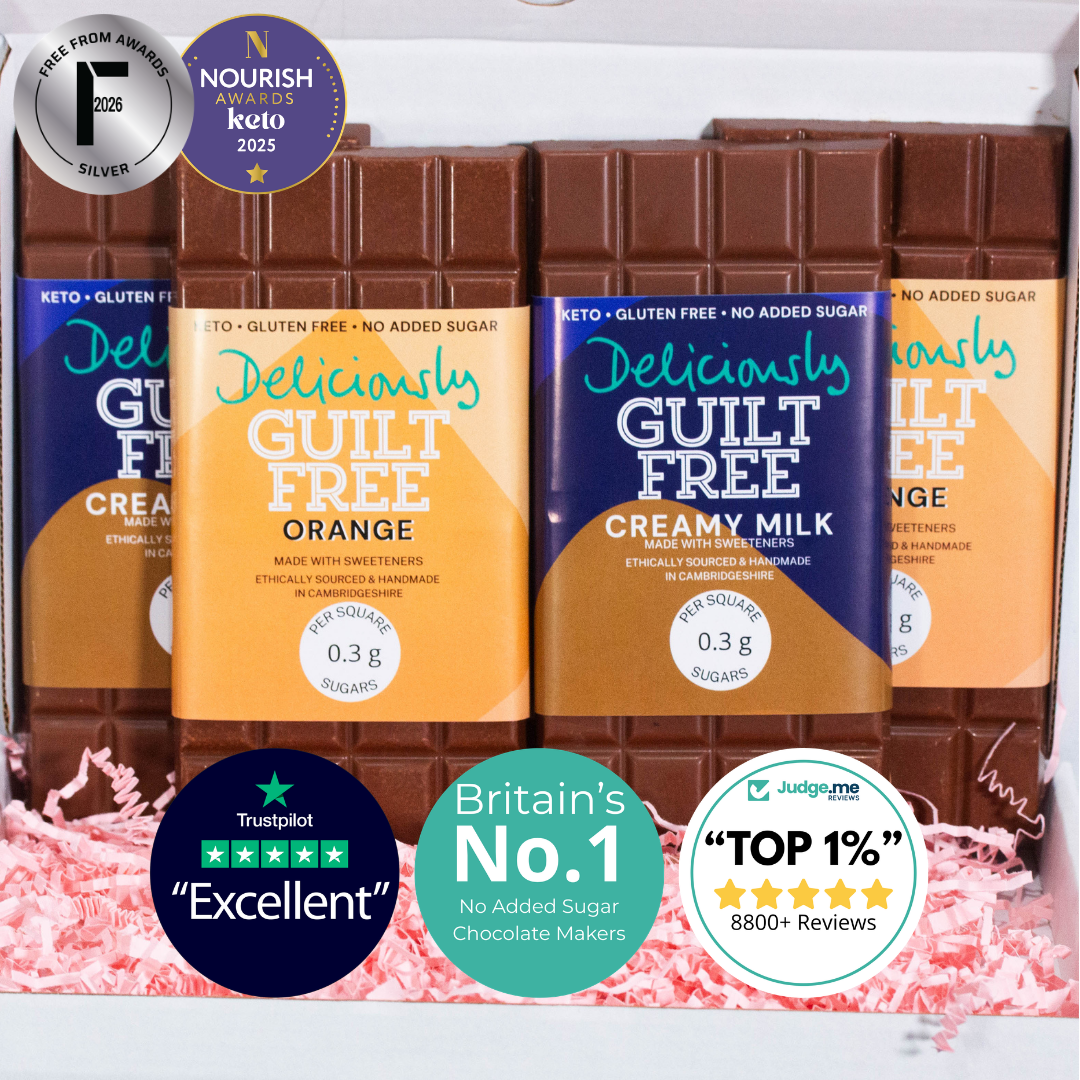 Milk and Orange Box 40% Cocoa (4 x 100g)
