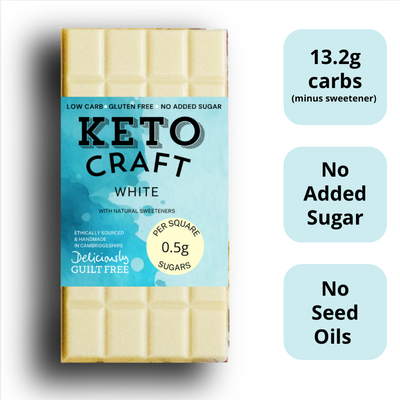Keto White Chocolate 100g
