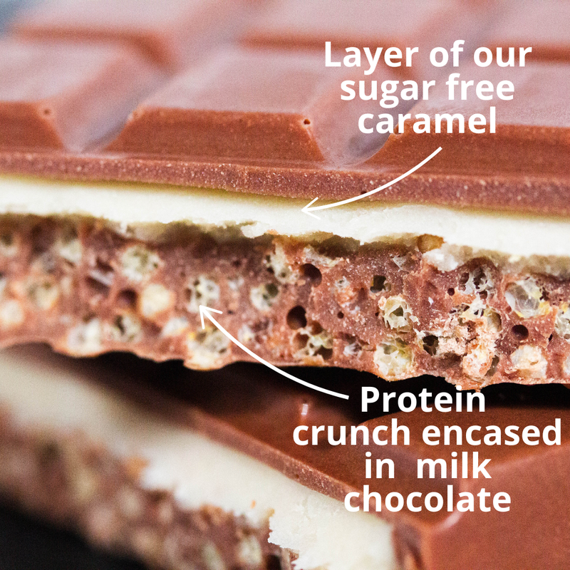Keto Toffee Crisp Bar (220g)