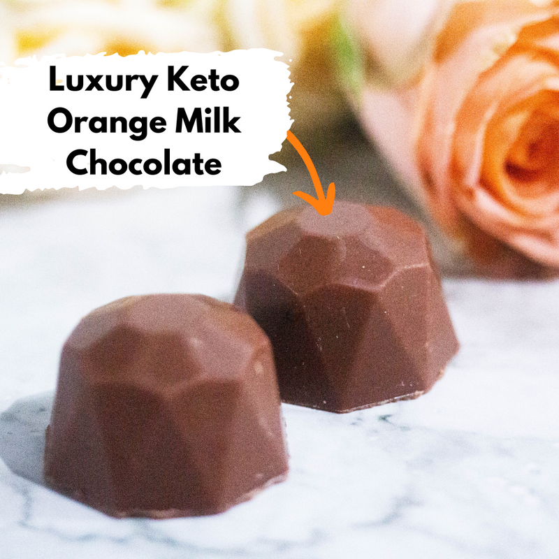 Luxury Spring Chocolates (Assorted box of 24 low sugar chocolates)