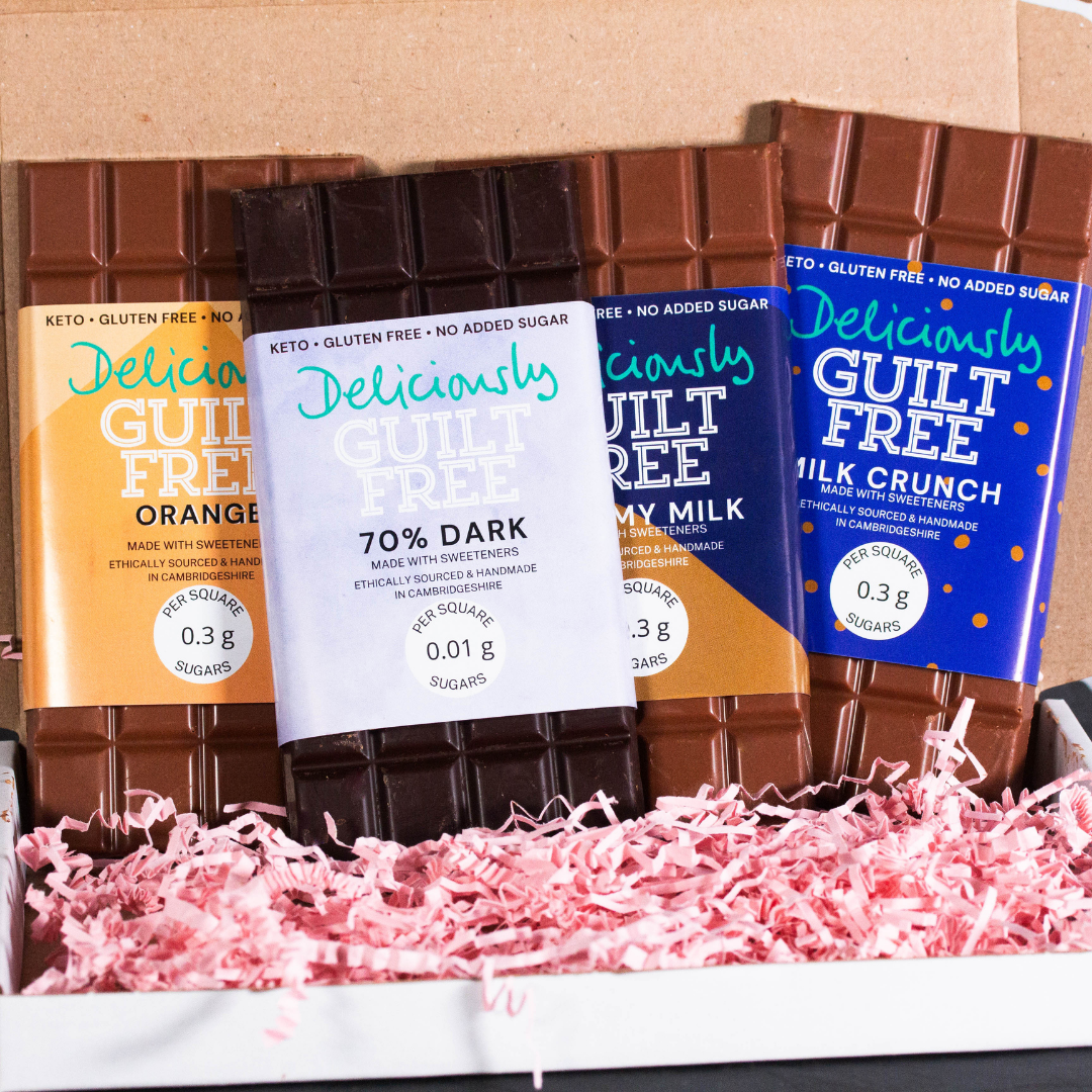 4 Chocolate Bars Box (FREE £10 Gift-card)