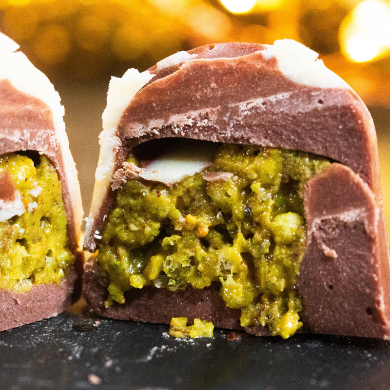 Luxury Advent Chocolates (Assorted box of 24 low sugar chocolates)