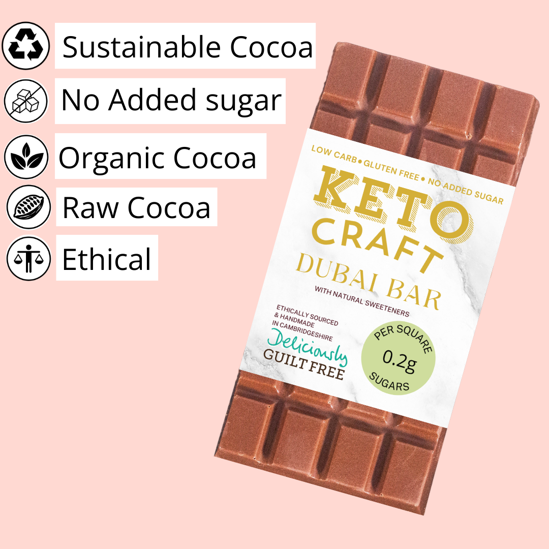 Keto Dubai Bar (220g)