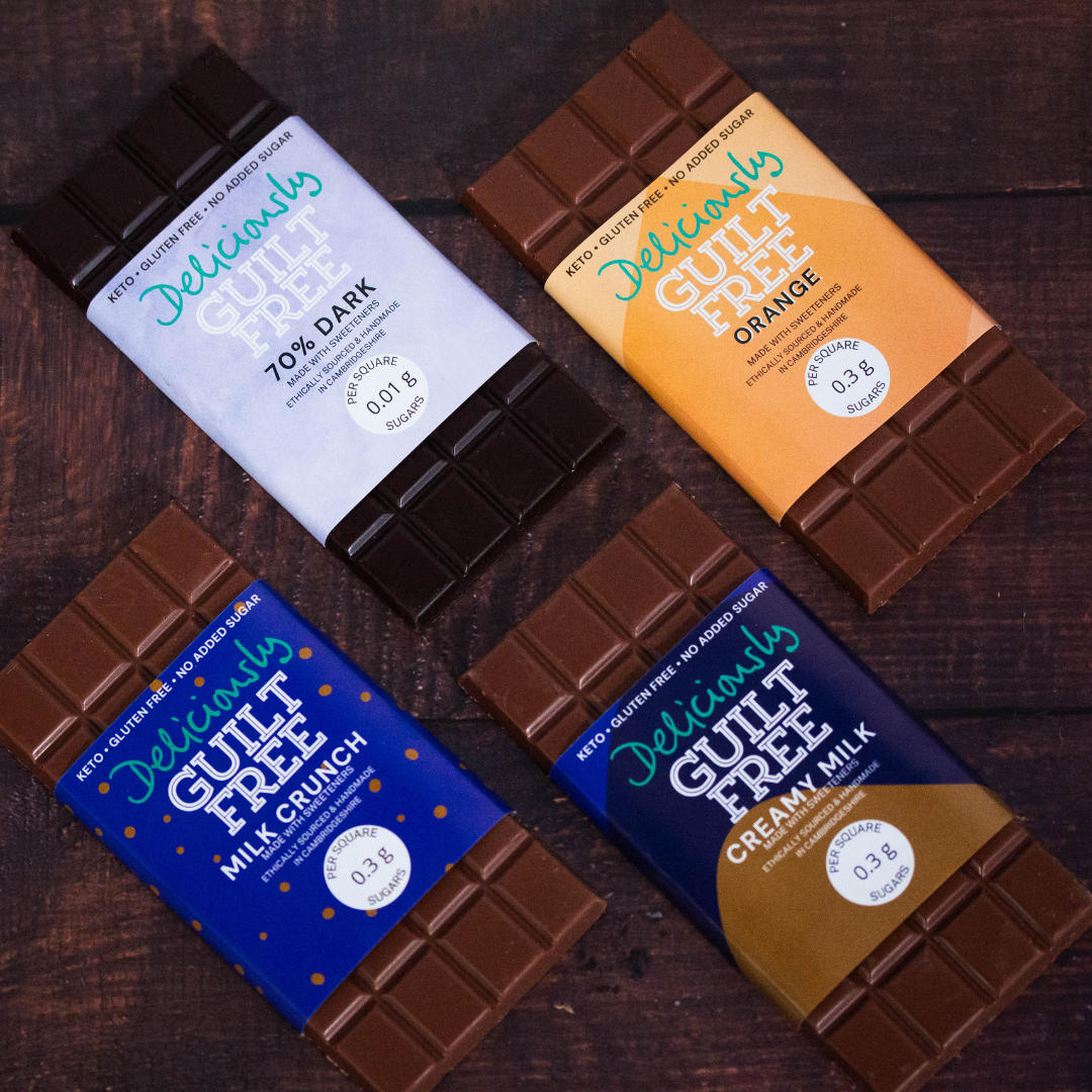 4 Chocolate Bars Box (FREE £10 Gift-card)