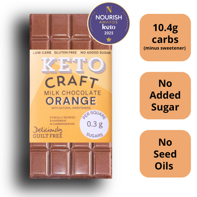 Orange Milk Chocolate (100g)