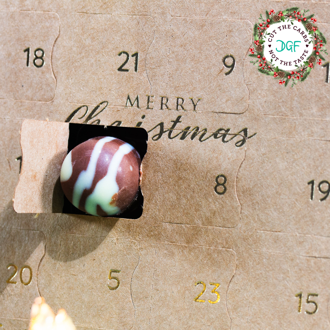 Luxury Advent Chocolates (Assorted box of 24 low sugar chocolates)