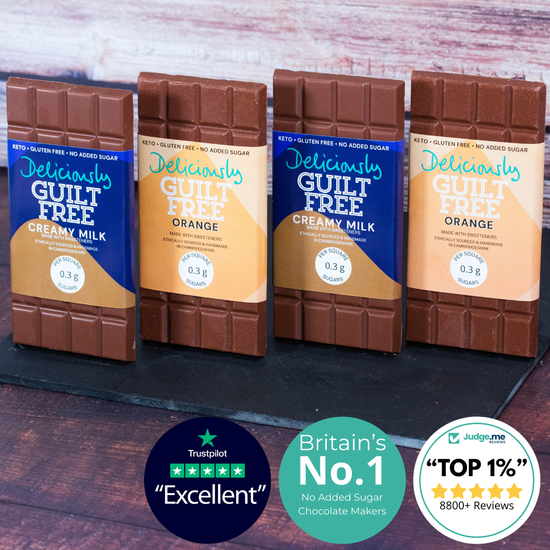 Milk and Orange Box 40% Cocoa (4 x 100g)