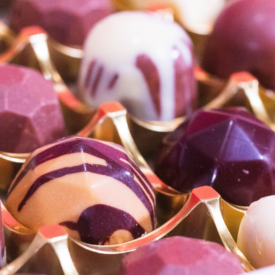 Luxury Advent Chocolates (Assorted box of 24 low sugar chocolates)