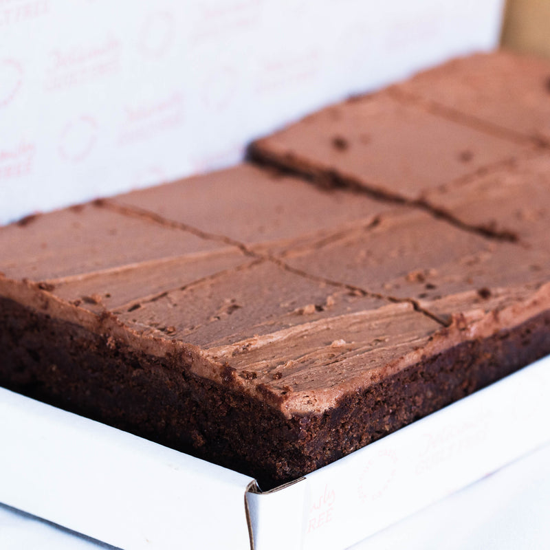 Chocolate Buttercream Brownies Box Of 8