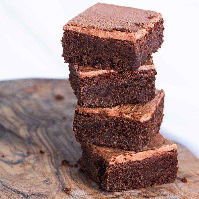 Chocolate Buttercream Brownies Box Of 8