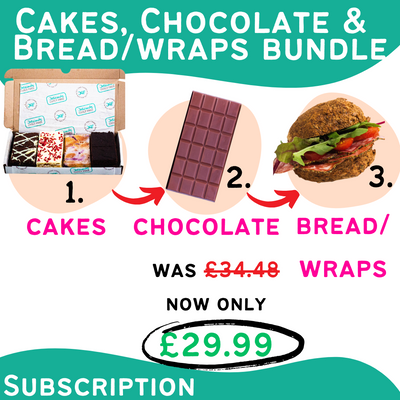 Cake, Chocolate and Bread/Wraps Subscription