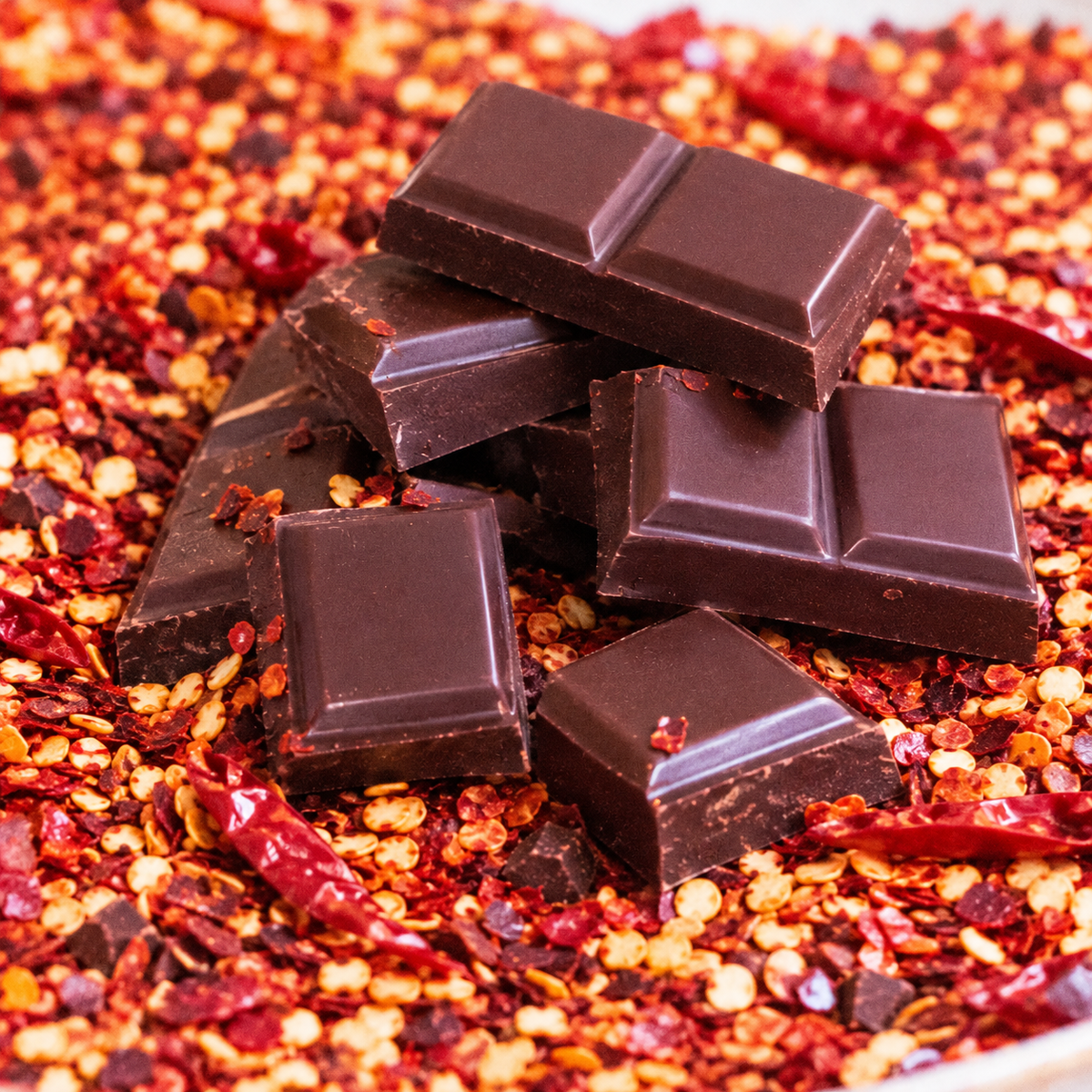 Dark Chilli Chocolate 100g bar