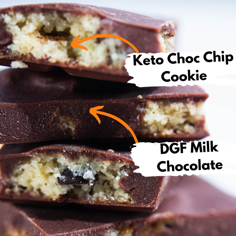 Keto Cookie Milk Chocolate Bar