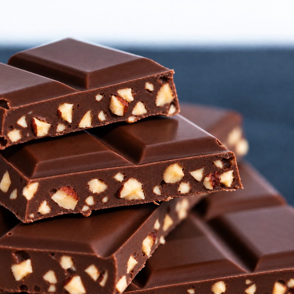 Sugar Free Dark Chocolate with Hazelnuts (100g)