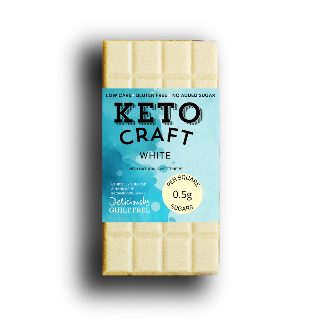 Keto White Chocolate 100g (Monthly)
