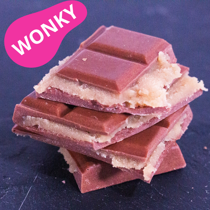 Wonky Caramel Chocolate Bar