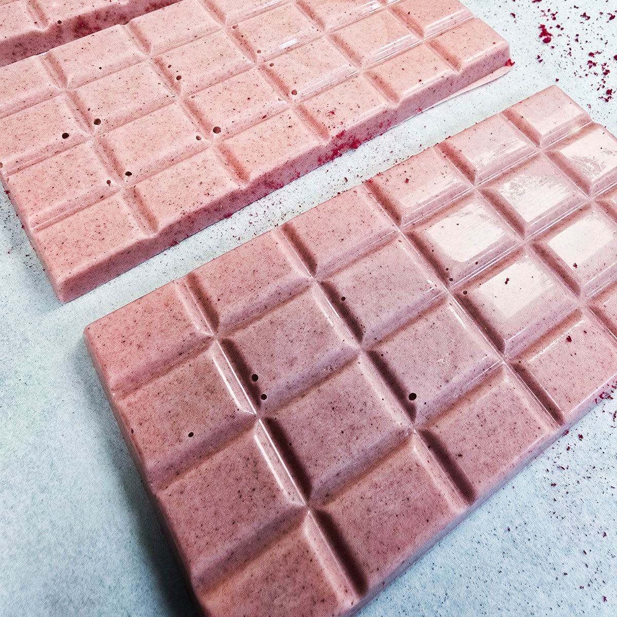 Raspberry & Vanilla Keto White Chocolate Bar 100g