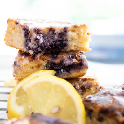 Blueberry & Lemon Cake & Raspberry Bakewell Cake Bundle!