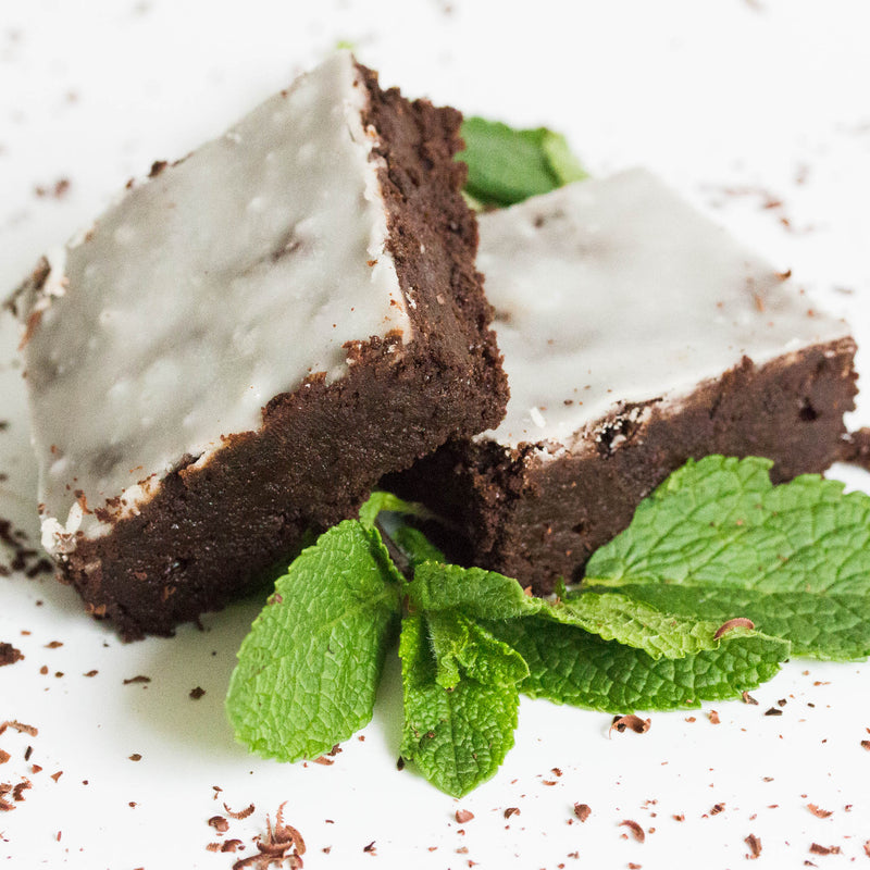 Mint Chocolate Brownie Box of 8