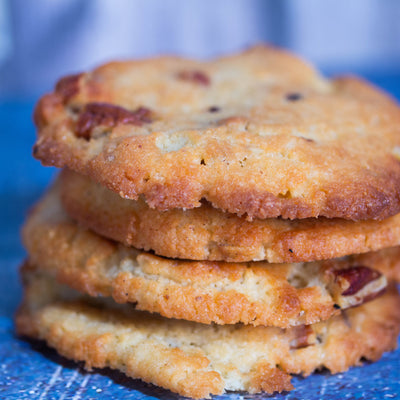 Pecan and Caramel Keto Cookies - Box of 4 cookies