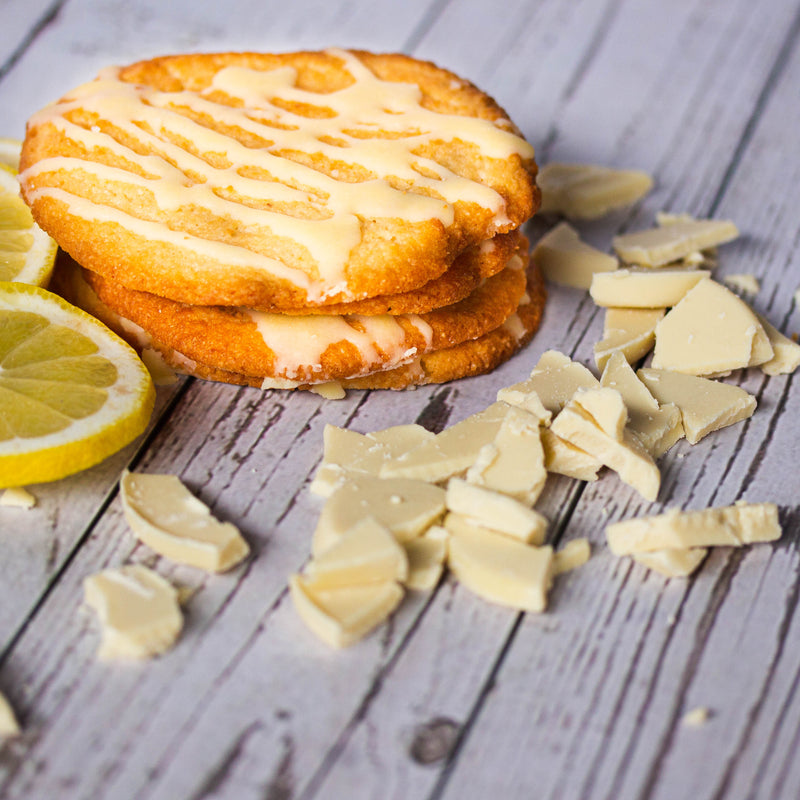 Lemon and White Chocolate Keto Cookie box of 4