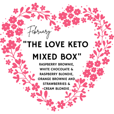 Love Box of 8 Mixed Keto Cakes