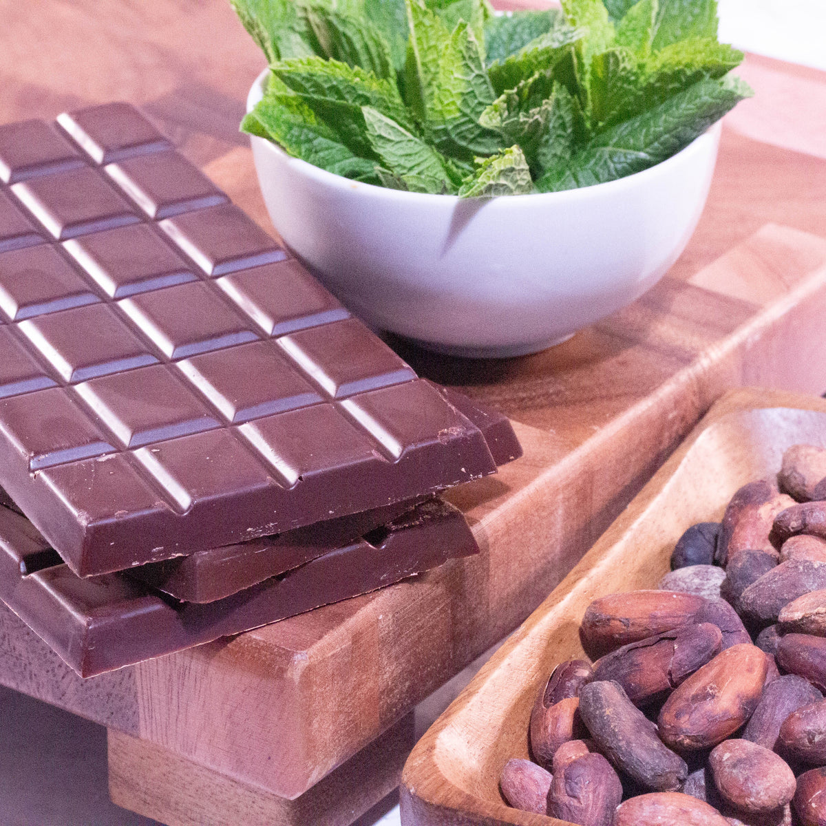 Dark Mint Chocolate 100g bar