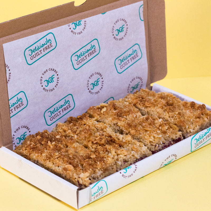 Berry Crumble 8 low carb cakes